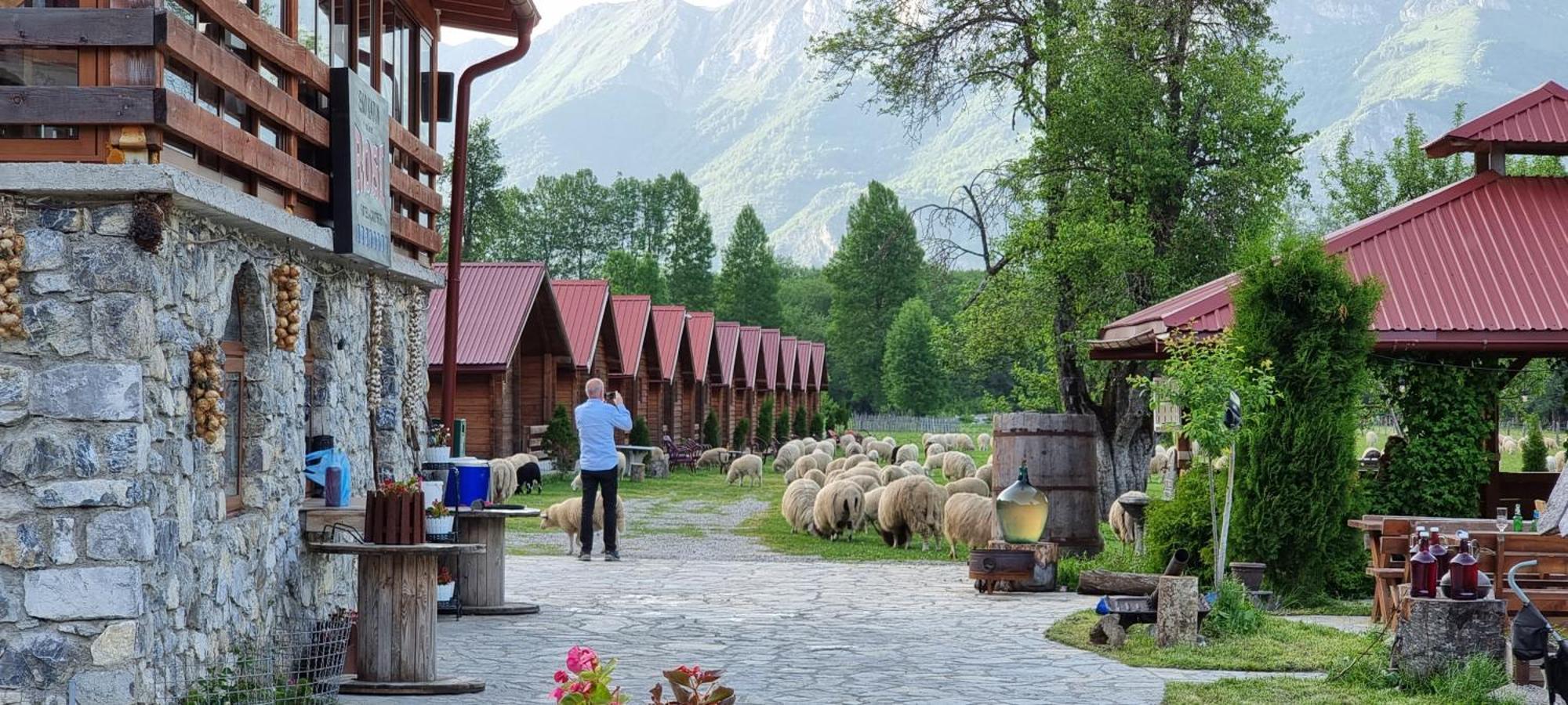 Отель Ethno Katun Rosi Agrotourism Gusinje Экстерьер фото